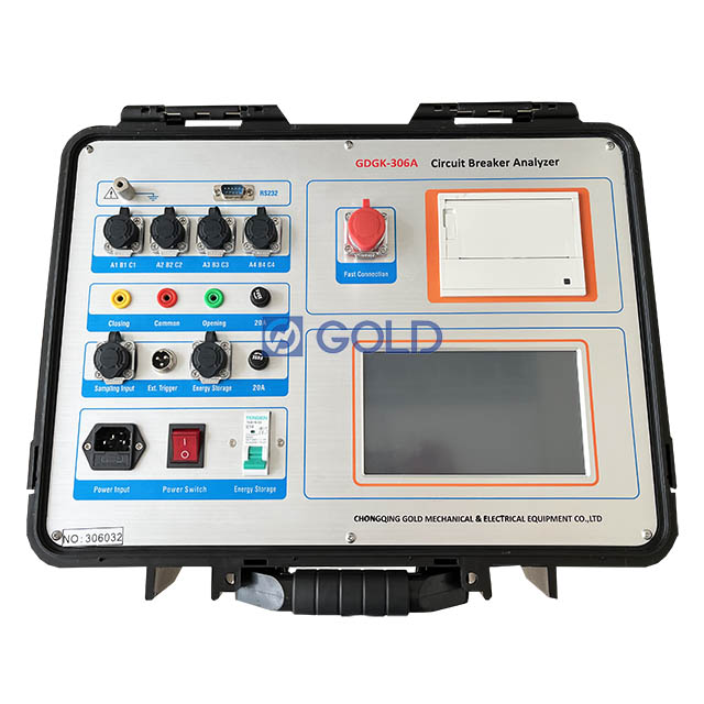 GDGK-306A Bộ kiểm tra bộ ngắt mạch điện áp cao, người kiểm tra đặc tính cơ học 