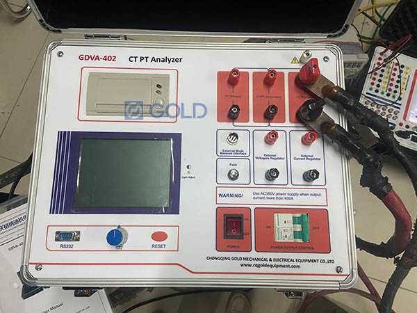 GDVA-402 CT PT tester đã sẵn sàng cho lô hàng