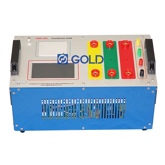 Máy phân tích đáp ứng tần số quét biến áp GDRZ-903 (SFRA và trở kháng ngắn mạch điện áp thấp)