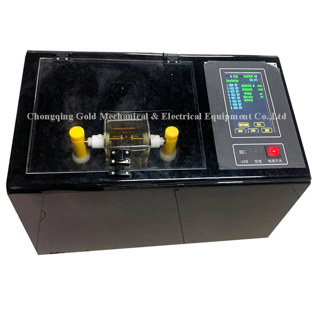 GDYJ-505H 80kV 100kV Transformer Oil Sreaned Phân tích điện áp điện áp điện áp cách điện dầu BDV TESTER