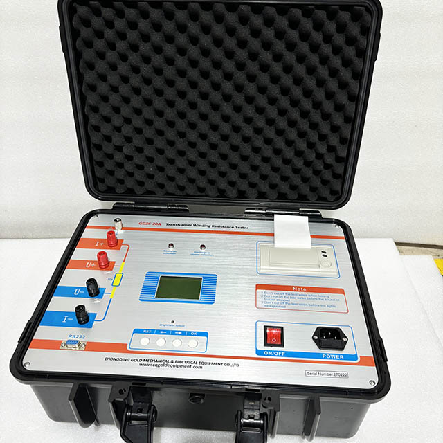 Máy kiểm tra điện trở DC của máy biến áp GDZC, Mirco Ohmmeter