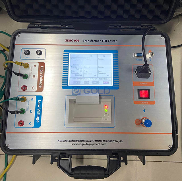 GDBC-901 Transformer TTR Tester đã sẵn sàng cho lô hàng